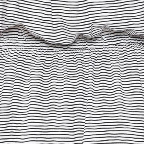 Jack by BB Dakota.Black striped button down dress. - Picture 6 of 11